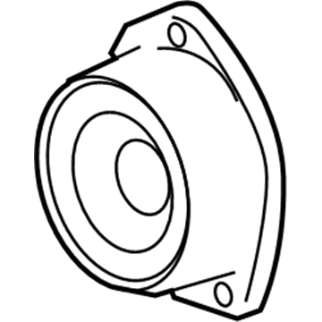 Saturn 25906039 Rear Driver Speaker