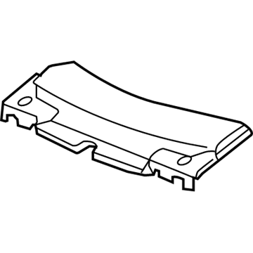 GM 15828600 Shield Assembly, Front Compartment Front Sight