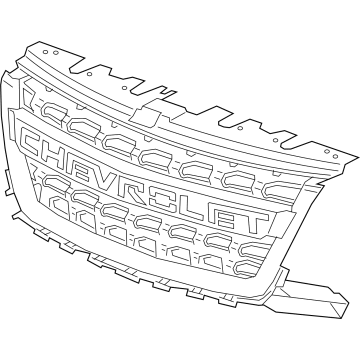 Chevy 84431361 Grille Assembly