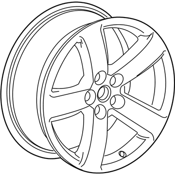 Chevy 9598210 Wheel, Alloy