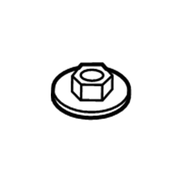 Chevy 11514519 Heat Shield Nut