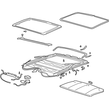 Buick 88952318 Sunroof Assembly