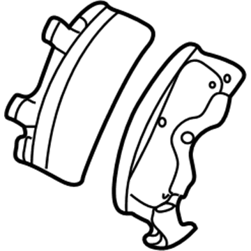 Pontiac 19149251 Brake Pads