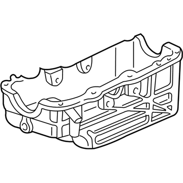 Oldsmobile 12512670 Oil Pan