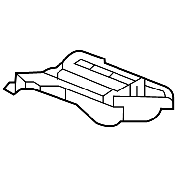 GM 84258219 Outrigger Assembly, U/B Rr S/Rl