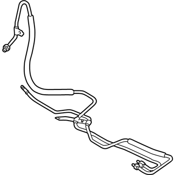 Pontiac 88971034 Power Steering Pressure Hose