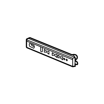 GM 84832671 Slide Assembly, F/Flr Cnsl A/Rst