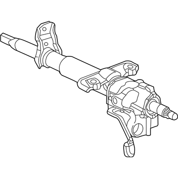 2003 Saturn L200 Steering Column - 21019171