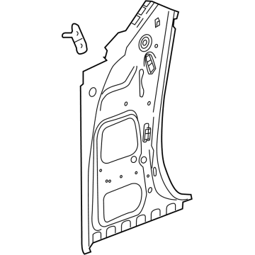 Cadillac 84572656 Inner Hinge Pillar