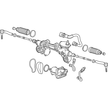 Chevy Silverado 1500 LTD Rack And Pinion - 85556737