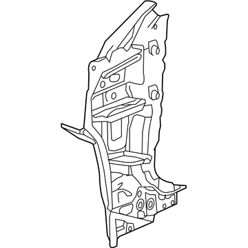 Chevy 23484187 Hinge Pillar Reinforcement