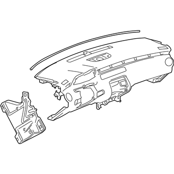 Chevy 92242672 Instrument Panel