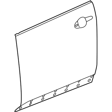 GM 25799394 Panel, Front Side Door Outer *Use Together With Dead