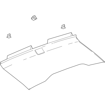 GM 84703367 Panel Assembly, Hdlng Rr Tr *Twilight Bluu