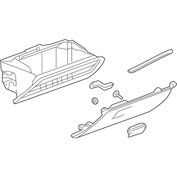 Chevy 22774183 Glove Box Assembly