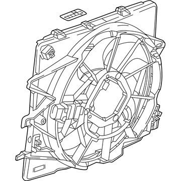 Cadillac 84001483 Fan Module