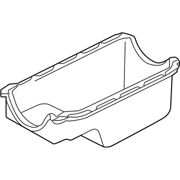 GMC 12378521 Oil Pan