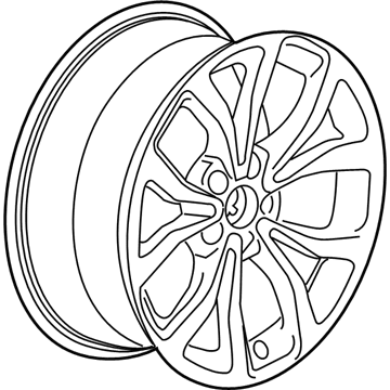 Cadillac 22921894 Wheel