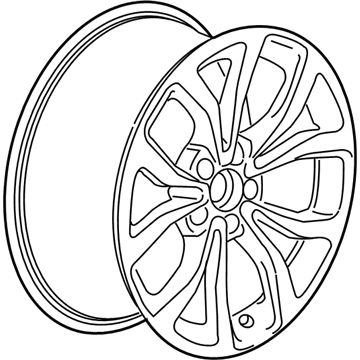 Cadillac 22921894 Wheel