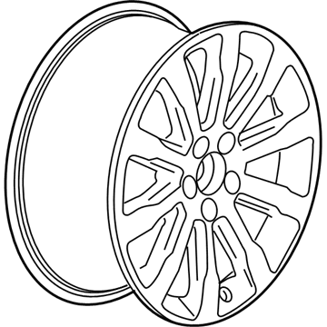 Cadillac 22921897 Wheel