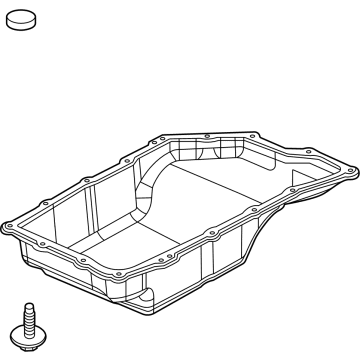 GMC Sierra 3500 HD Transmission Pan - 24286058