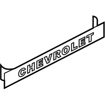 1995 Chevy S10 Emblem - 15672065