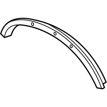 GMC 88891393 Wheel Opening Molding