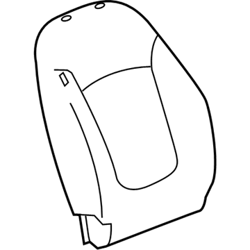 Chevy 95128095 Seat Back Cover