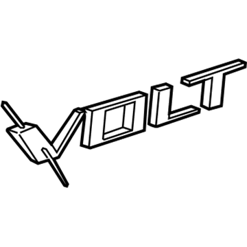 GM 84162072 Plate Assembly, Lift Gate Vehicle Name