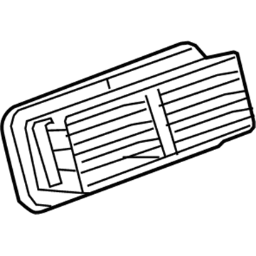 Cadillac 84157614 Vent Grille