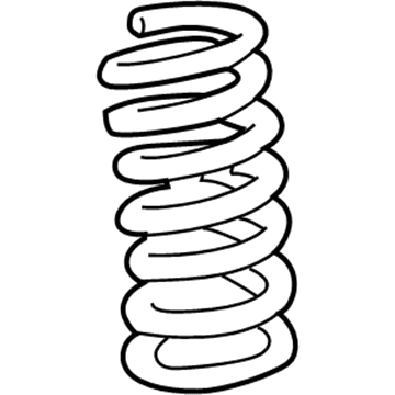 GMC 22875261 Coil Spring