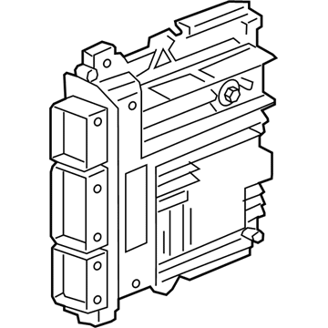 2019 Cadillac CT6 Engine Control Module - 12704397