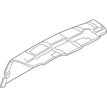 Cadillac 25772523 Trunk Lid Trim