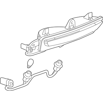 Cadillac 22858645 Backup Lamp