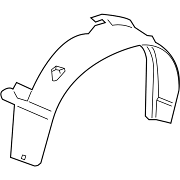 GM 21998881 Liner Assembly, Front Wheelhouse