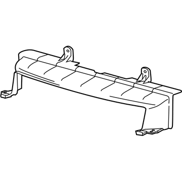 Chevy 42391581 Upper Baffle