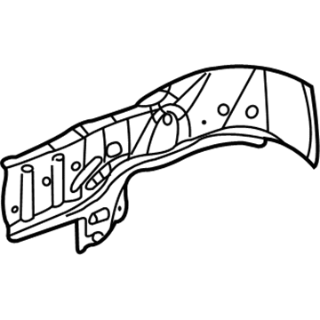 GM 22686152 Rail Asm,Front Compartment Outer Side