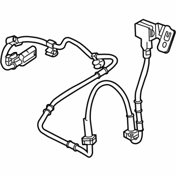 GM 85116131 Accelerometer Assembly, Elek Susp Whl Frt Vert