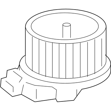 Cadillac 25770668 Blower Motor