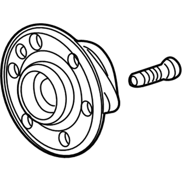 GM 13589508 Bearing Assembly, Front Wheel