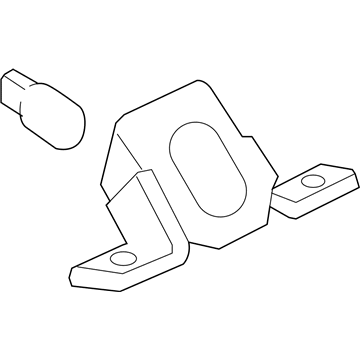 Pontiac 16515822 License Lamp