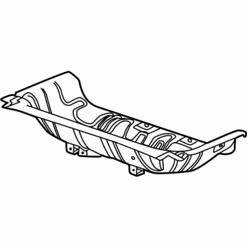 Cadillac 85534873 Rear Floor Pan