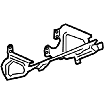 Cadillac 25792250 Knee Bolster Bracket