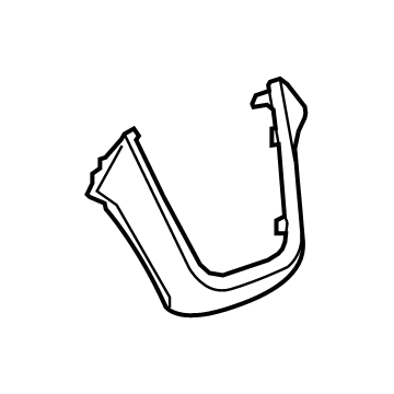 GM 95107197 Plate Assembly, Instrument Panel Trim *Saddle Up