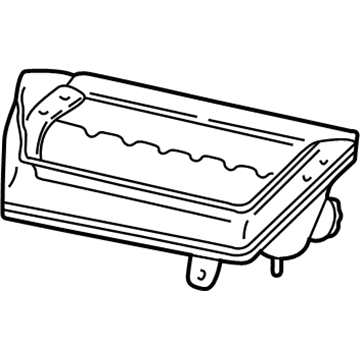 GM 10445093 Airbag,Instrument Panel