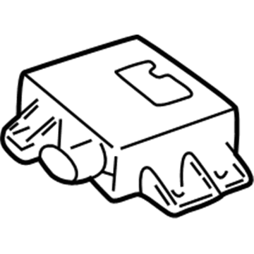 GM 12242060 Module,Inflator Restraint Sensor & Diagram