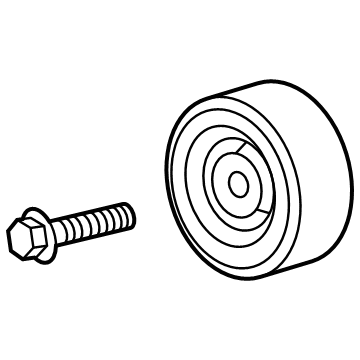 GM 12676231 Pulley Assembly, Belt Idler