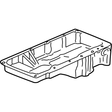 Cadillac 12557558 Oil Pan