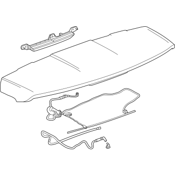 Cadillac 85532558 Spoiler