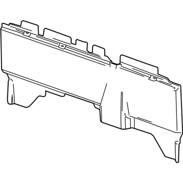 GMC 23168591 Rear Trim Panel